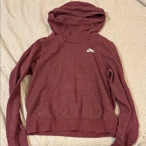 Nike Women's Burgundy Hoodie